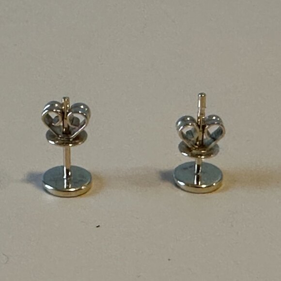 EF Collection Diamond Screw Stud 14k Yellow gold - Picture 8 of 10